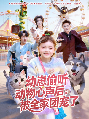 幼崽偷听动物心声后，被全家团宠了（85集）抢先看热门短剧